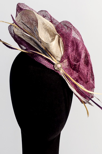 minimalista morado y gris