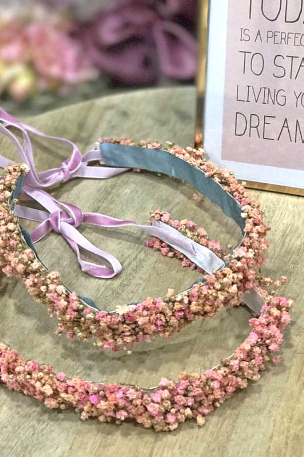 Corona de arras paniculata