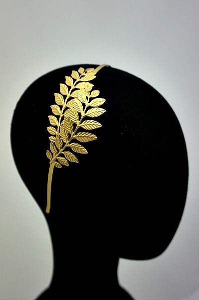 DIADEMA DE ESPIGA DOBLE