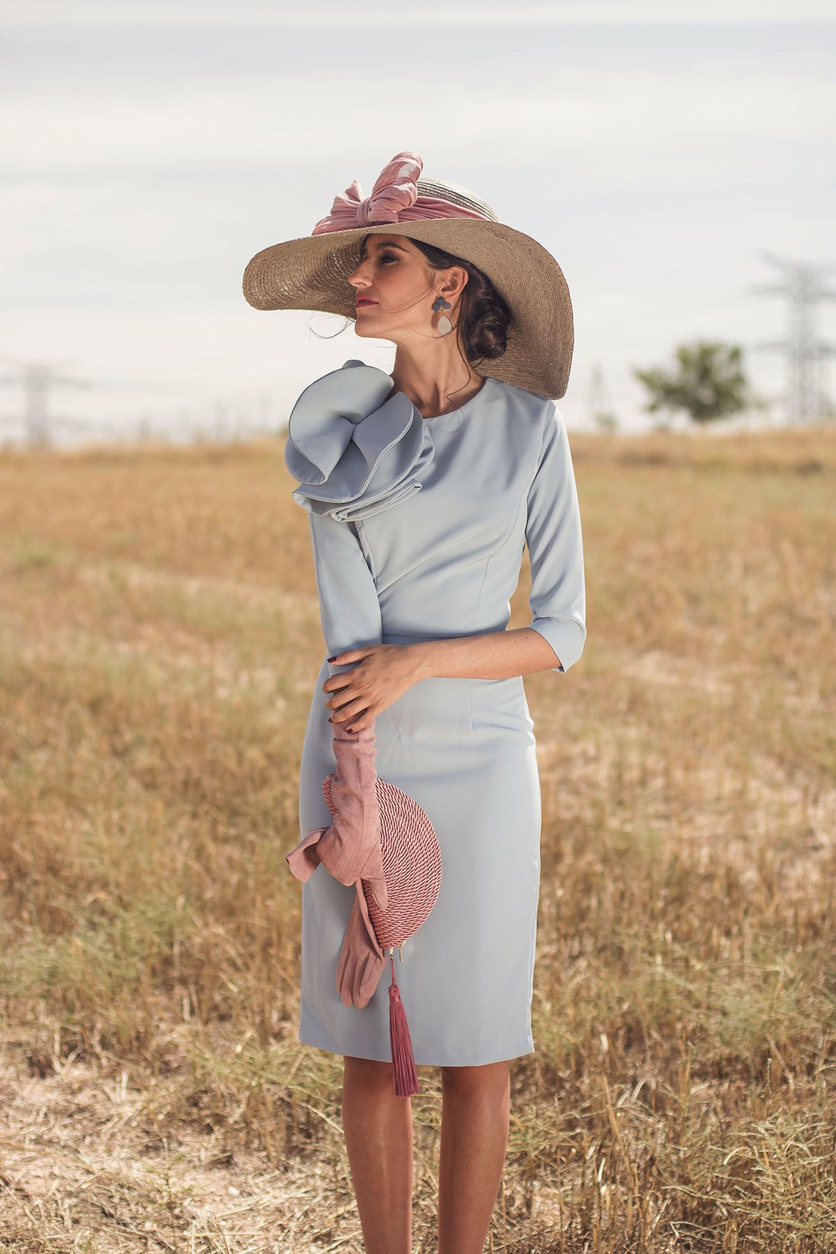 Guantes antelina largo medio