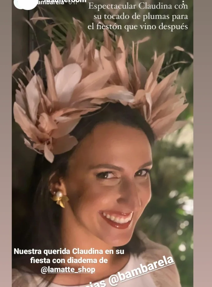 Diadema de Plumas Casilda