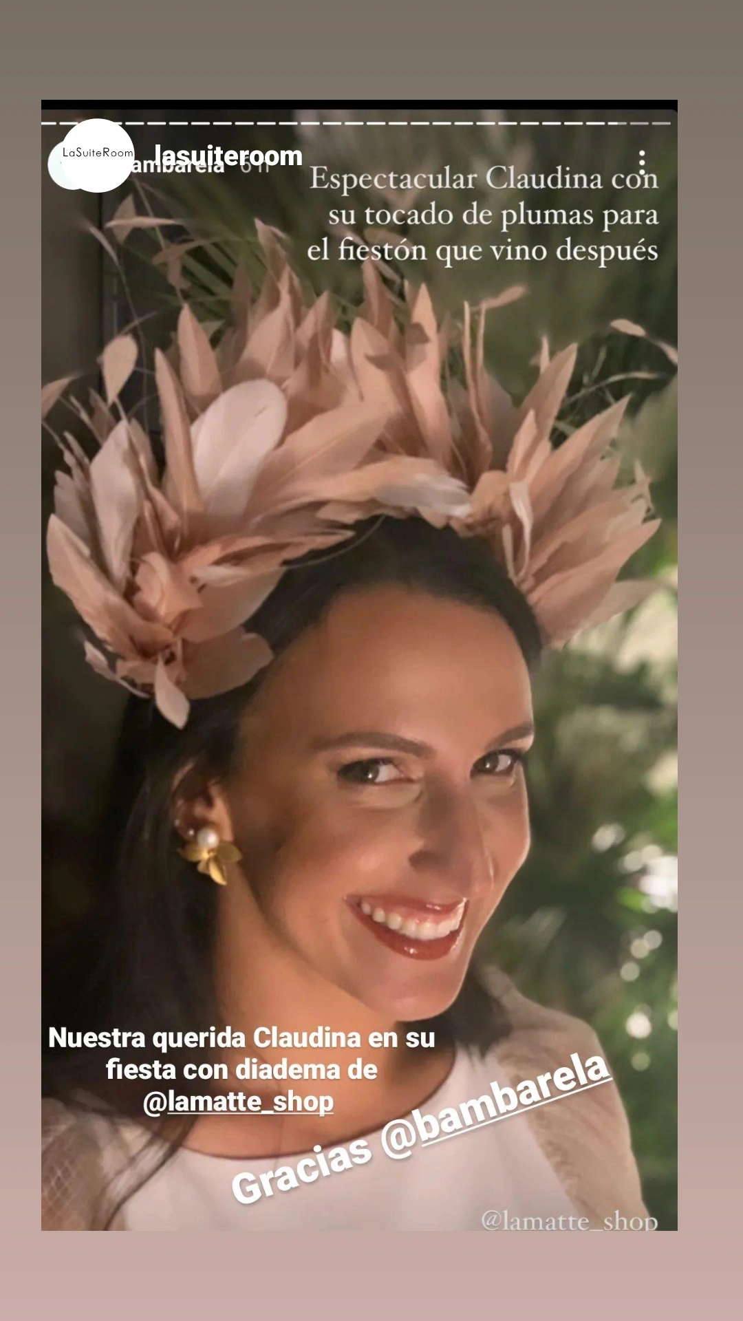 Diadema de Plumas Casilda