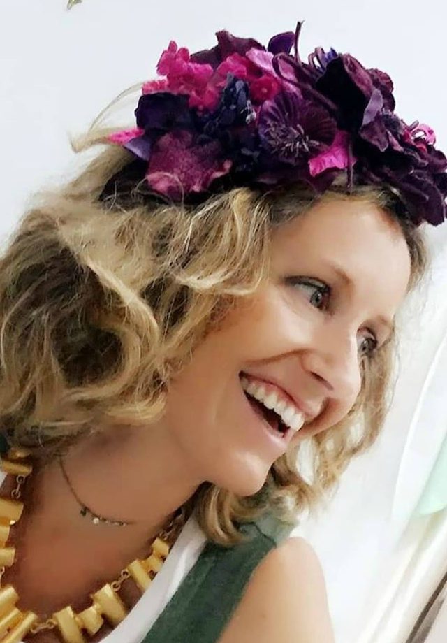 Tocado berenjena Piamola