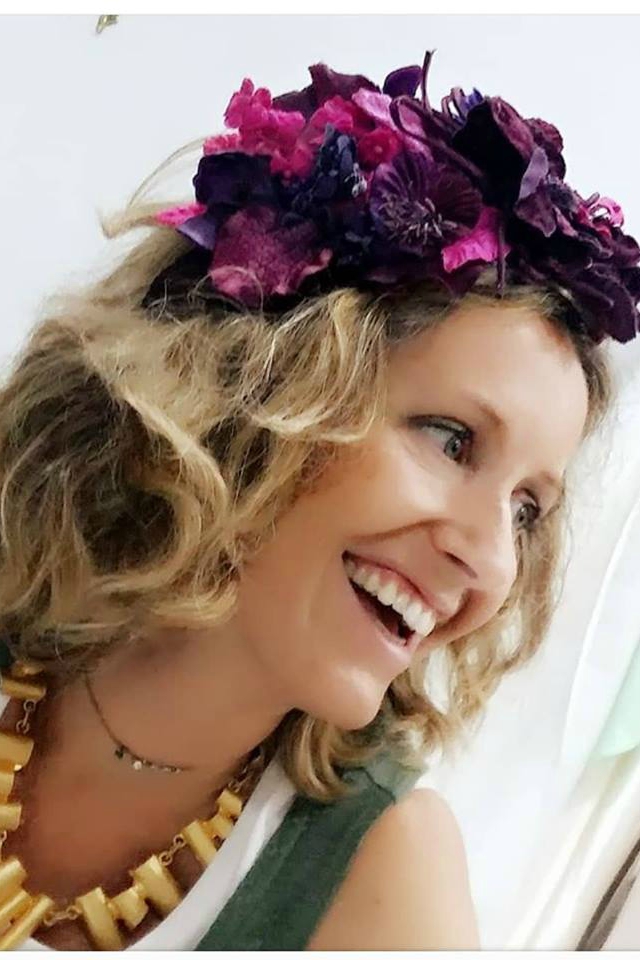 Tocado berenjena Piamola