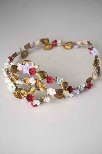 Corona de porcelana de Spring