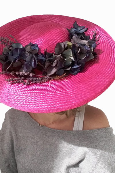 Pamela fucsia y marino