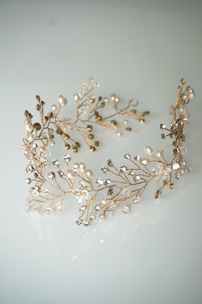 Rhinestone Venus tiara
