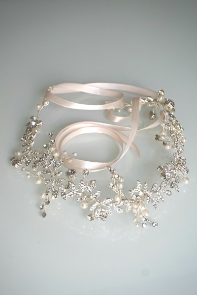 Rhinestone tiara Olivia