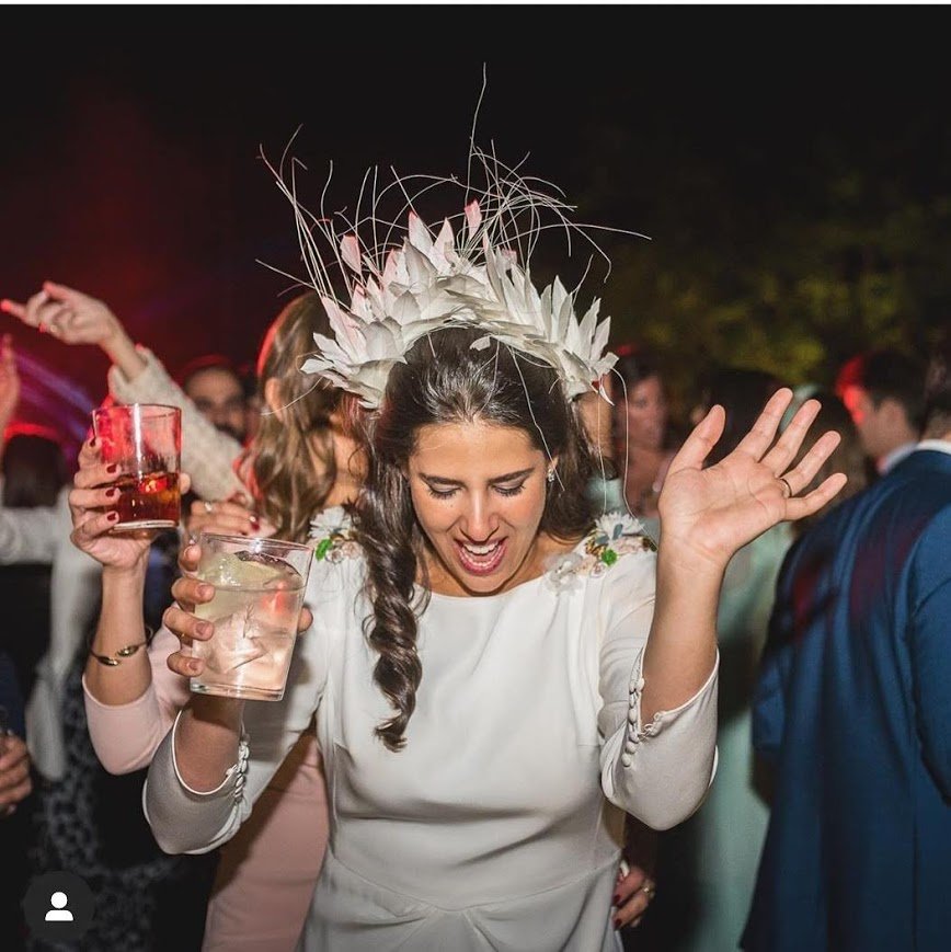 Diadema de Plumas Casilda - Imagen 4