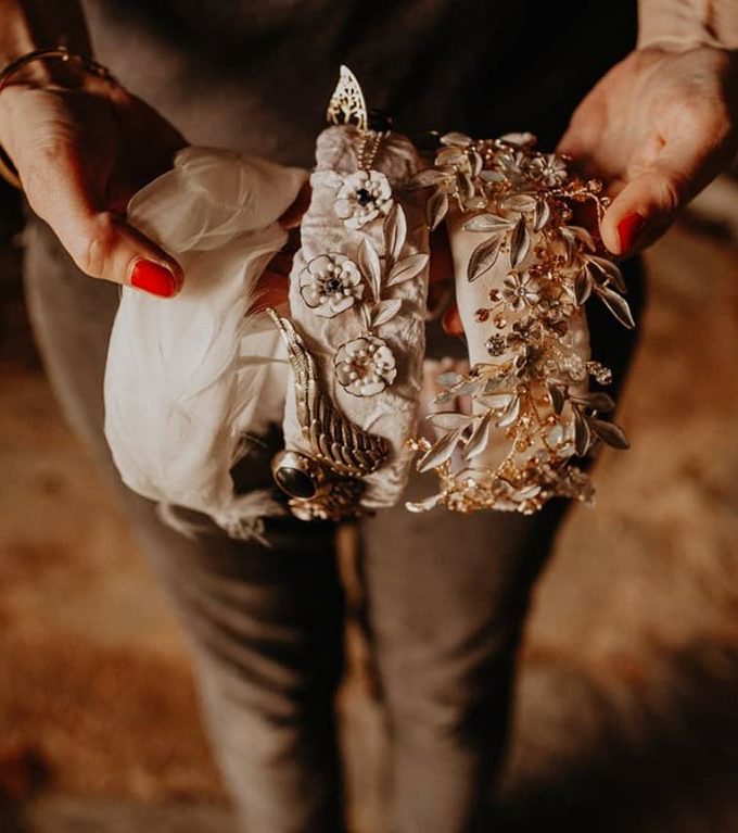 Diadema combinada Margot