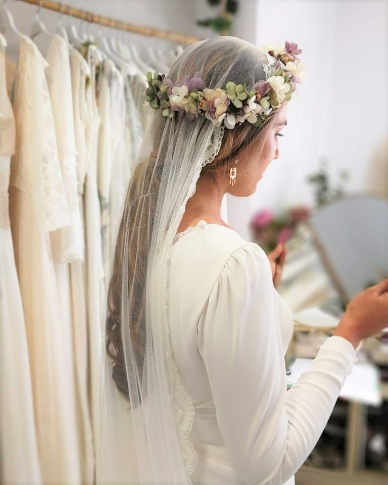 Corona de flores Laura